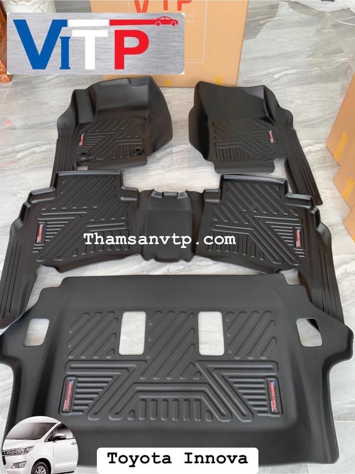 Thảm Sàn VITP Toyota Innova Full tràn viền bậc cửa