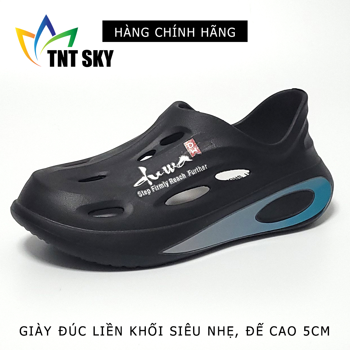 Giày Nam Đúc Liền Khối Siêu Nhẹ Đế Cao 5CM - Hàng Chính Hãng - TK567
