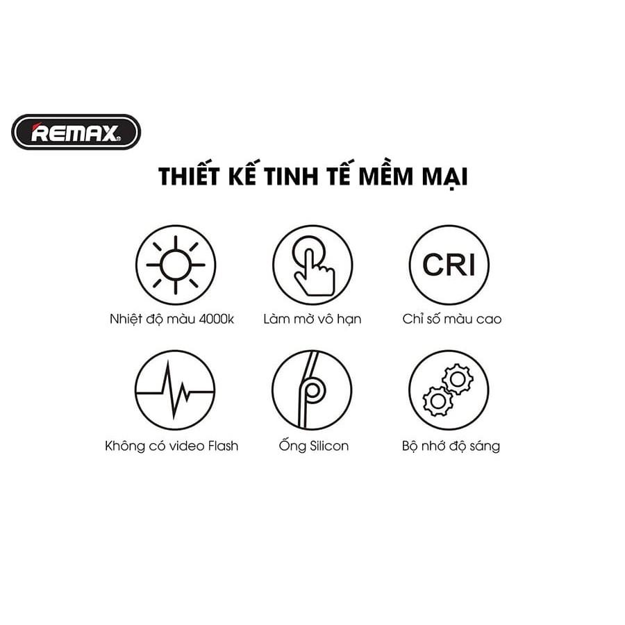 Đèn LED để bàn uốn dẻo tích hợp kẹp đa năng Remax RL-LT19