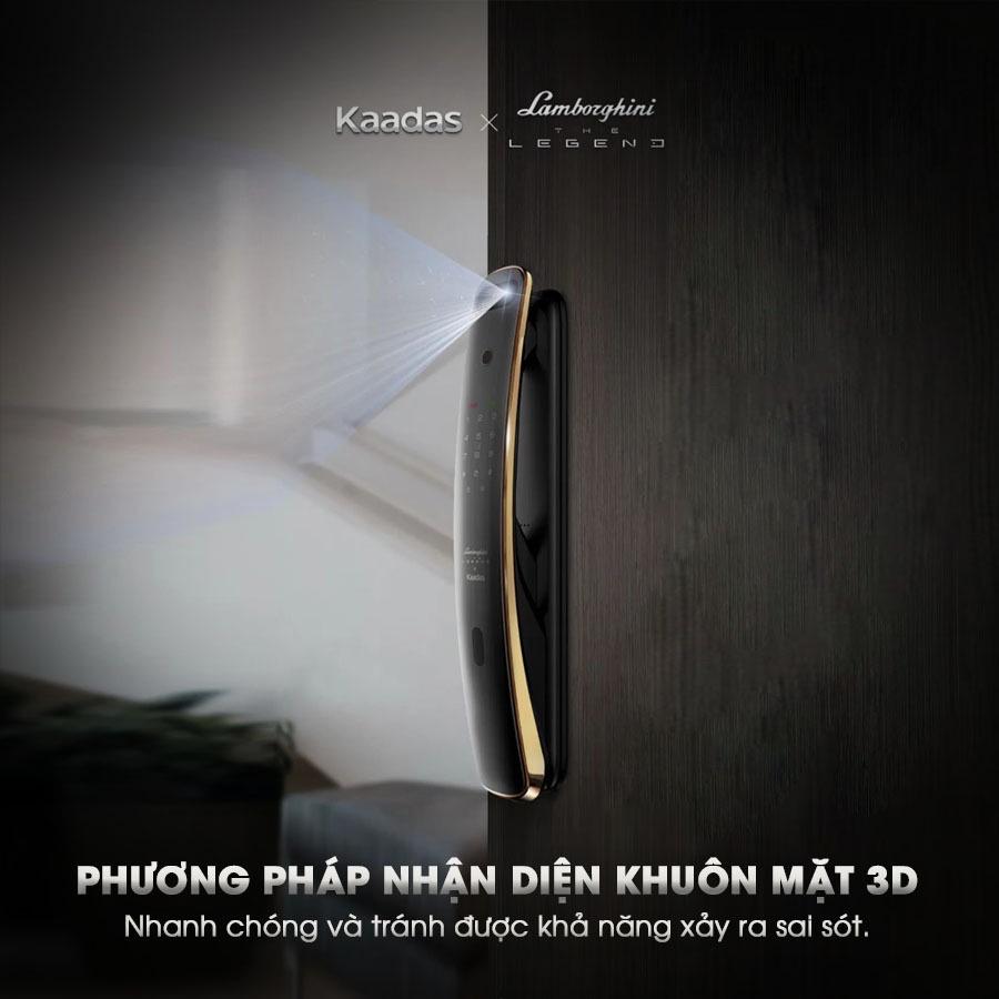 Khóa cửa thông minh Kaadas Lamborghini 3D Face