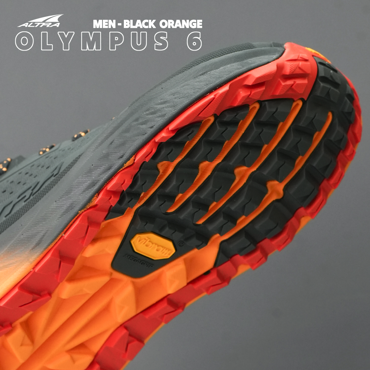 GIÀY CHẠY VÀ ĐI BỘ ĐỊA HÌNH Nam ALTRA OLYMPUS6 M BLACK|ORANGE - AL0A85NJ013