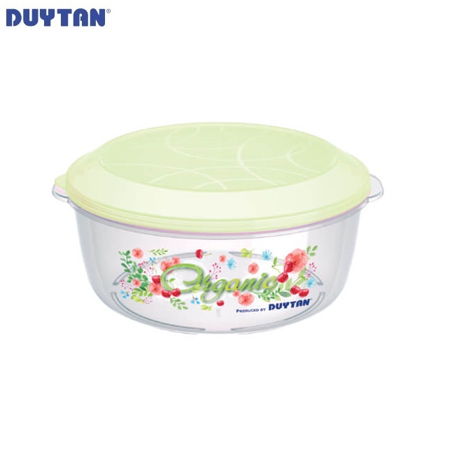 Thố tròn trung nhựa Duy Tân 1400ml - 06285 - Giao màu ngẫu nhiên - Hàng chính hãng