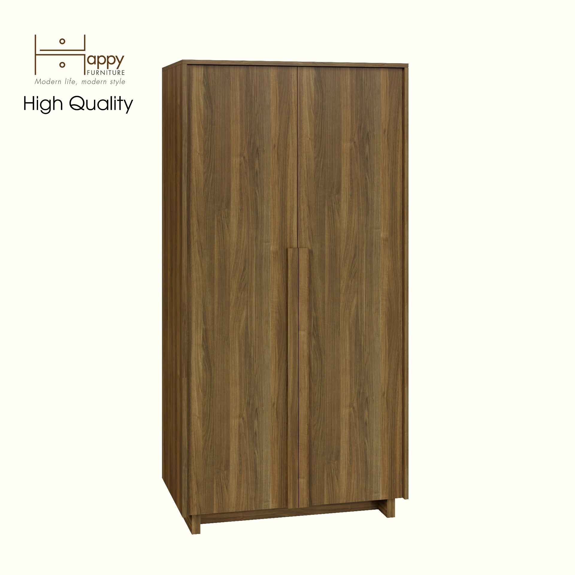 [Happy Home Furniture] MAVIS, Tủ quần áo 2 cánh mở, 90cm x 54cm x 180cm ( DxRxC), TCM_160