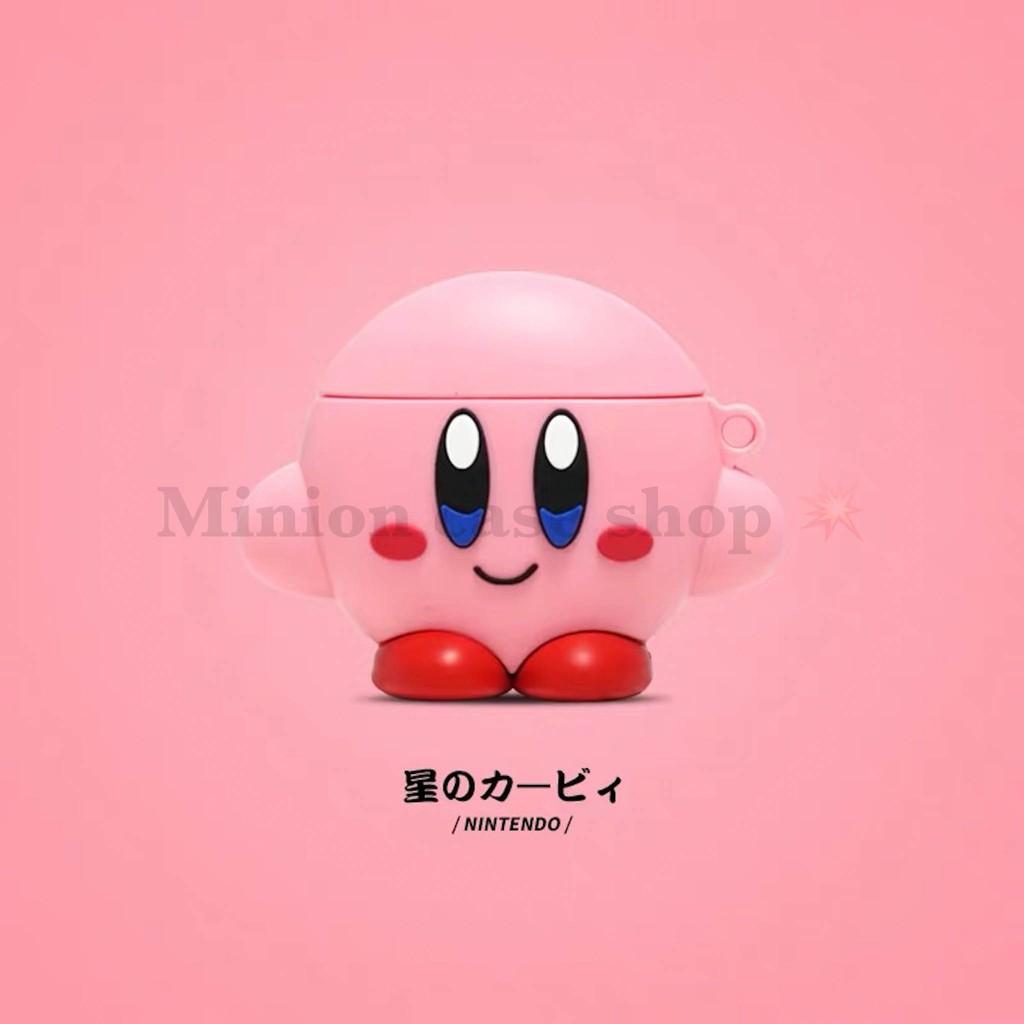 Bao Case Ốp dành cho  airpod 1 và 2, tai nghe bluetooth i11,i12, i100, i200, i9s... Kirby hình đẹp cao cấp