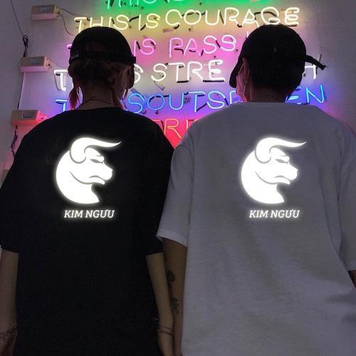 Áo thun Unisex phản quang 12 Cung Hoàng Đạo  Có size tay lỡ