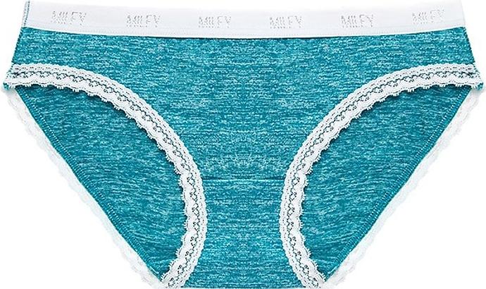 Bộ 7 Quần Lót Thun Lụa Viền Ren Miley Lingerie (Giao Màu Ngẫu Nhiên)