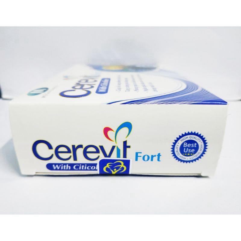 Cerevit Fort Tăng cường lưu thông máu, hoạt huyết dưỡng não