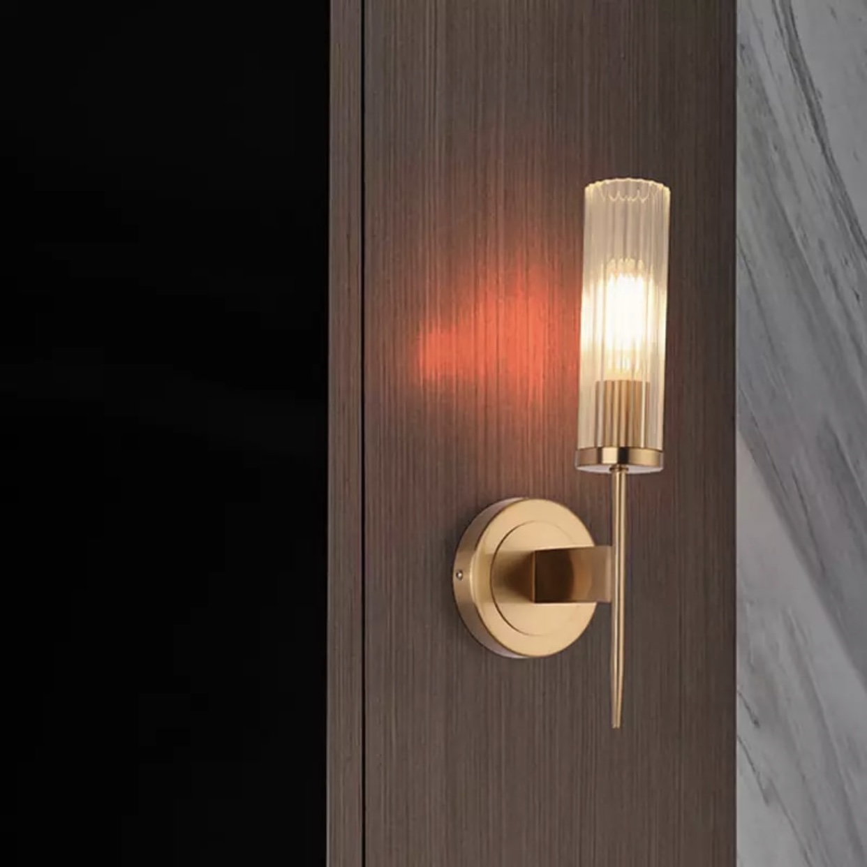Đèn gắn tường cao cấp ống trụ thủy tinh GT-447V ; GT-448V