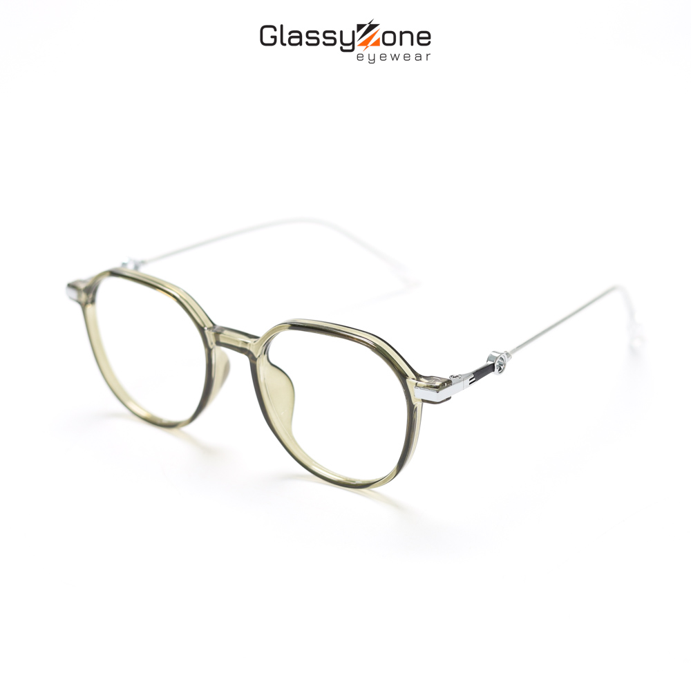 Gọng kính cận, Mắt kính giả cận nhựa Form Unisex Nam Nữ Jasmine - GlassyZone