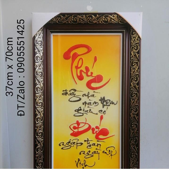 Tranh Thư pháp chữ PHÚC.Quà tặng mừng tân gia,khai trương, sinh nhật.Mừng thọ ông bà,cha mẹ.Quà tết.Tranh trang trí tết
