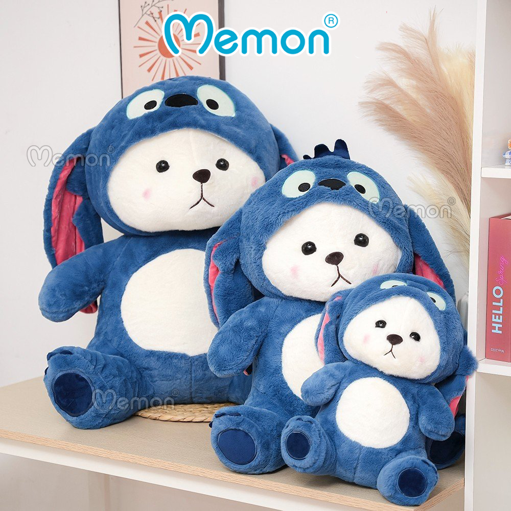 Gấu Bông Teddy Lena Cosplay Stitch 40cm - 80cm Cao Cấp Memon