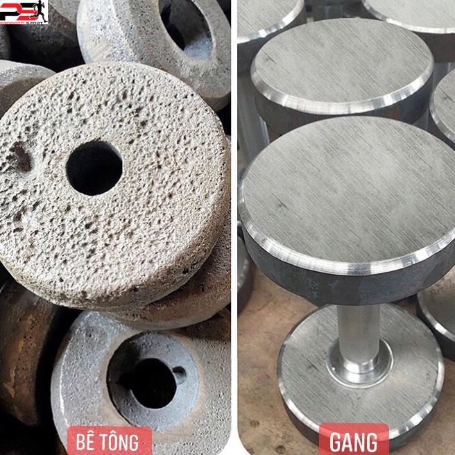 Tạ tay KINGBOX 12.5kg lõi gang đặc bọc cao su Nhập Khẩu