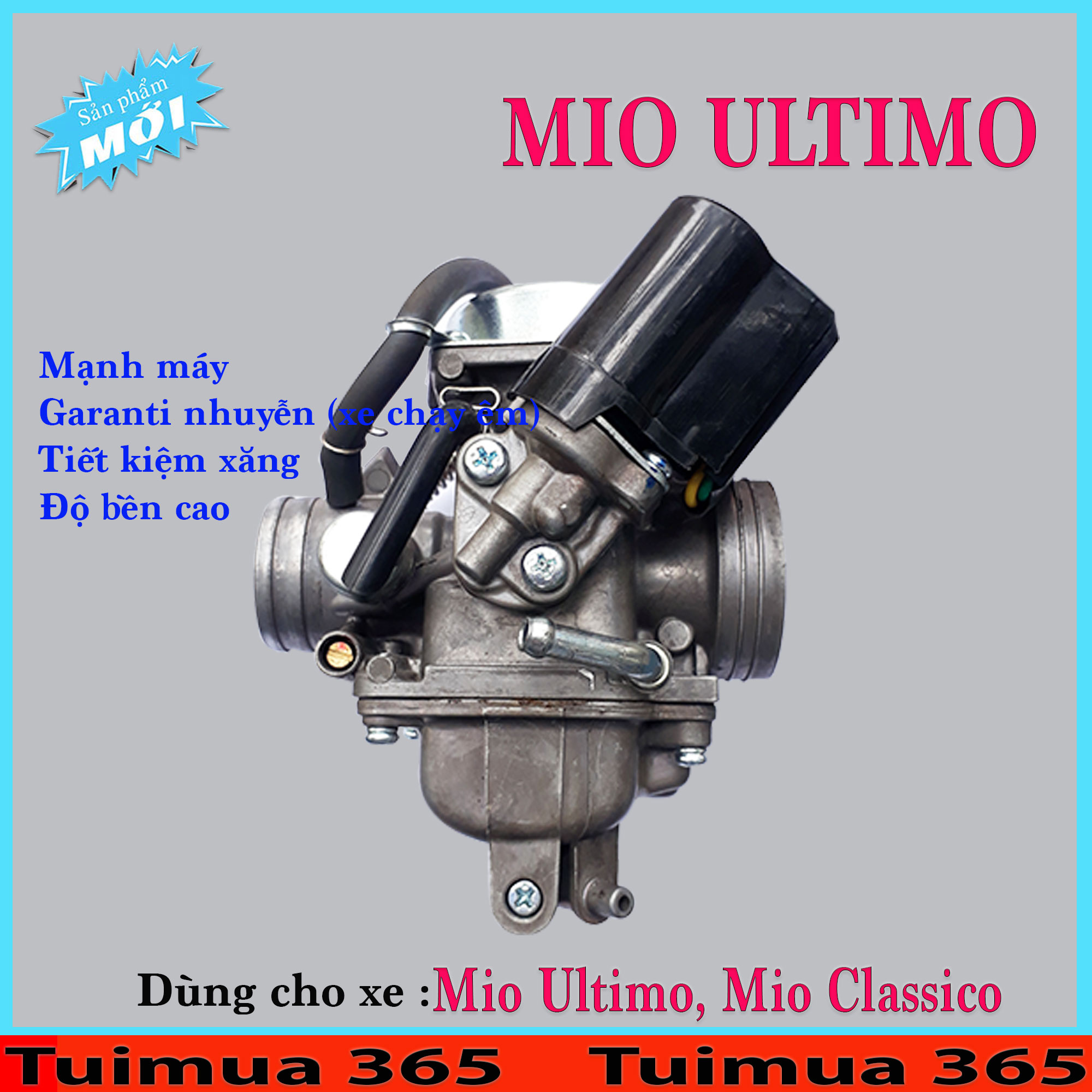 Bình Xăng Con (Bộ Chế Hòa Khí ) dành cho Mio Ultimo, Mio Classico