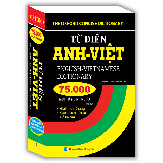 Từ Điển Anh Việt 75000 Mục Từ Và Định Nghĩa (Bìa Mềm) (Tái Bản)