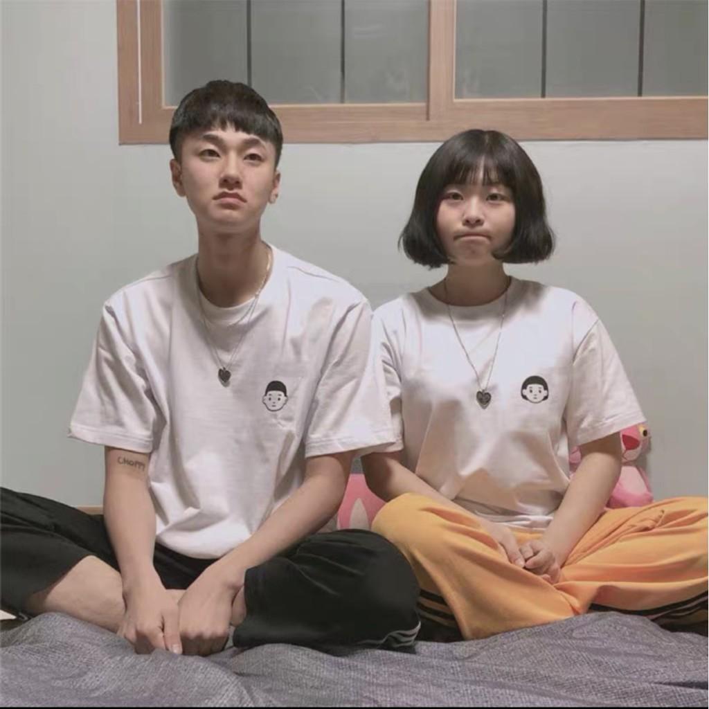 Áo thun nam tay lỡ form rộng Boy and Girl NB vải cotton trumunisex aothununisex