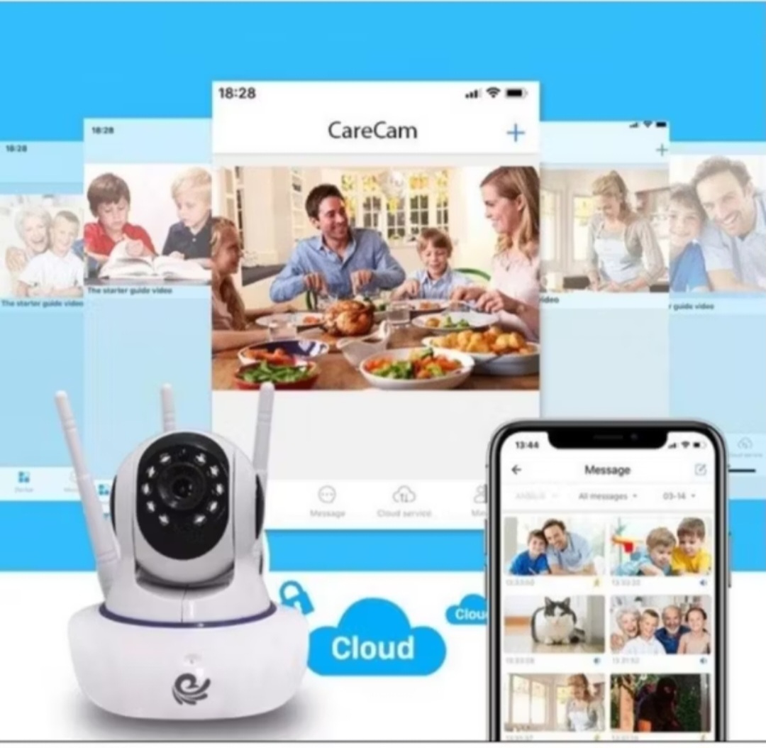 1 BỘ KAMERA 3 DÂU KẾT NỐI WIFI XEM QUA ĐIÊN THOAI HÌNH ẢNH SẮC NÉT CHUẨN
