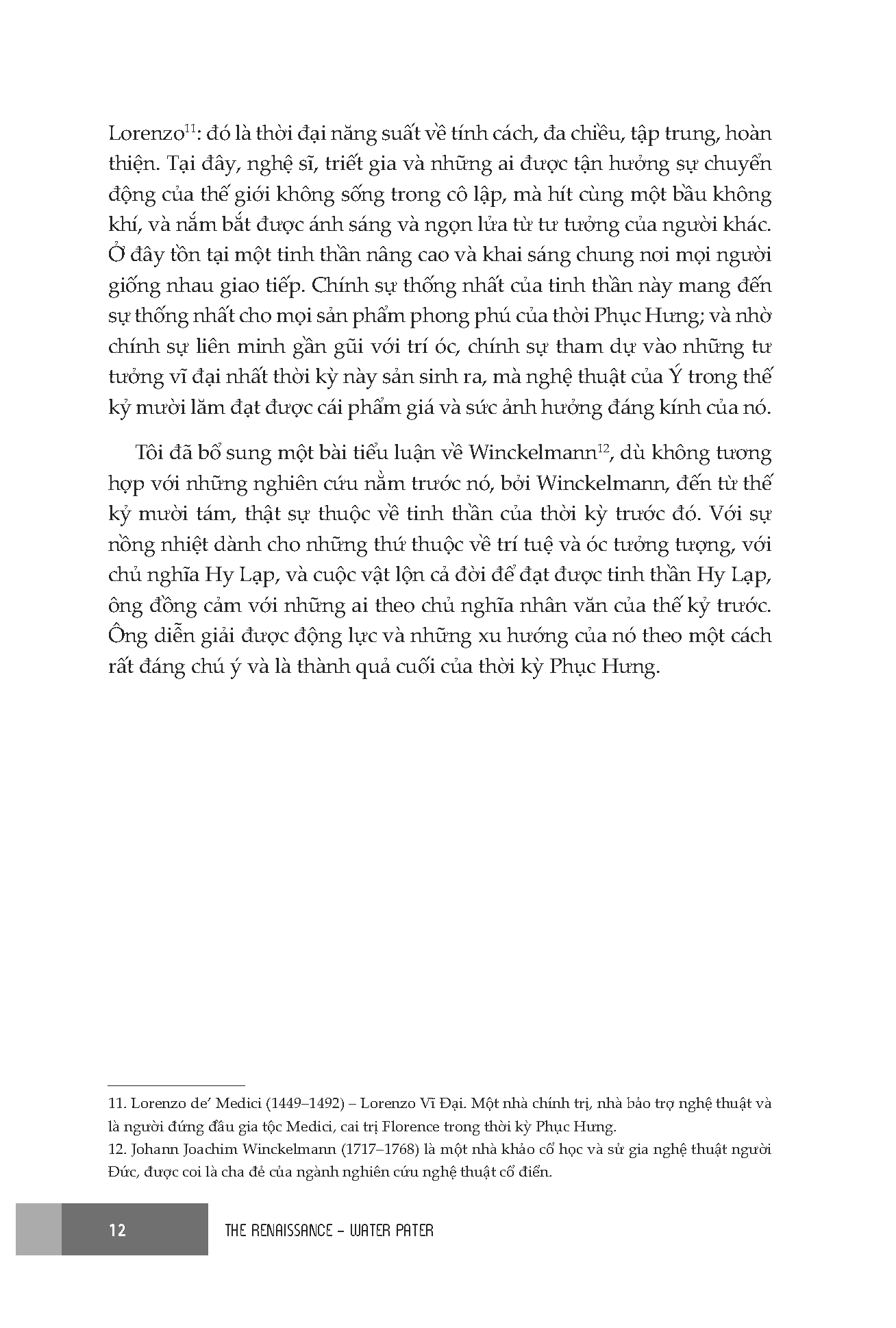 Sách - Tác Phẩm Phê Bình Lý Luận Kinh Điển Về Văn Hóa Thời Phục Hưng - The Renaissance