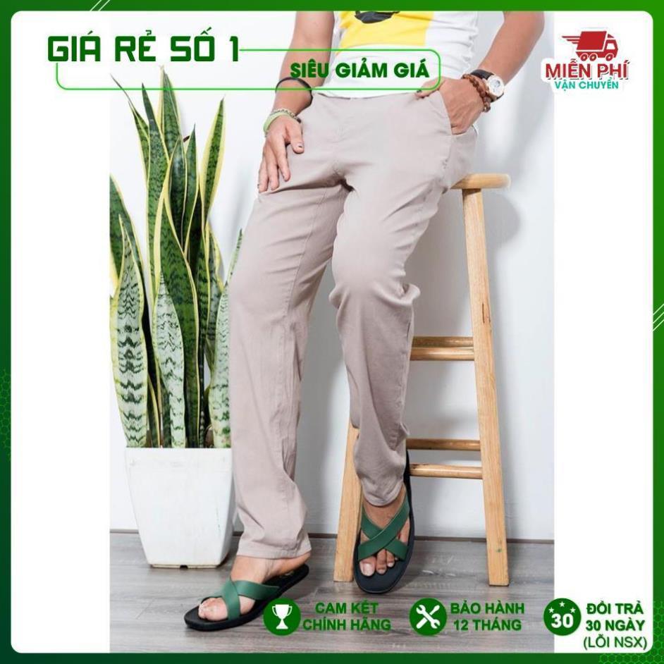 Quần đũi nam. quần ống đứng, vải đũi mềm, không nhàu, không nhăn, mặc mát