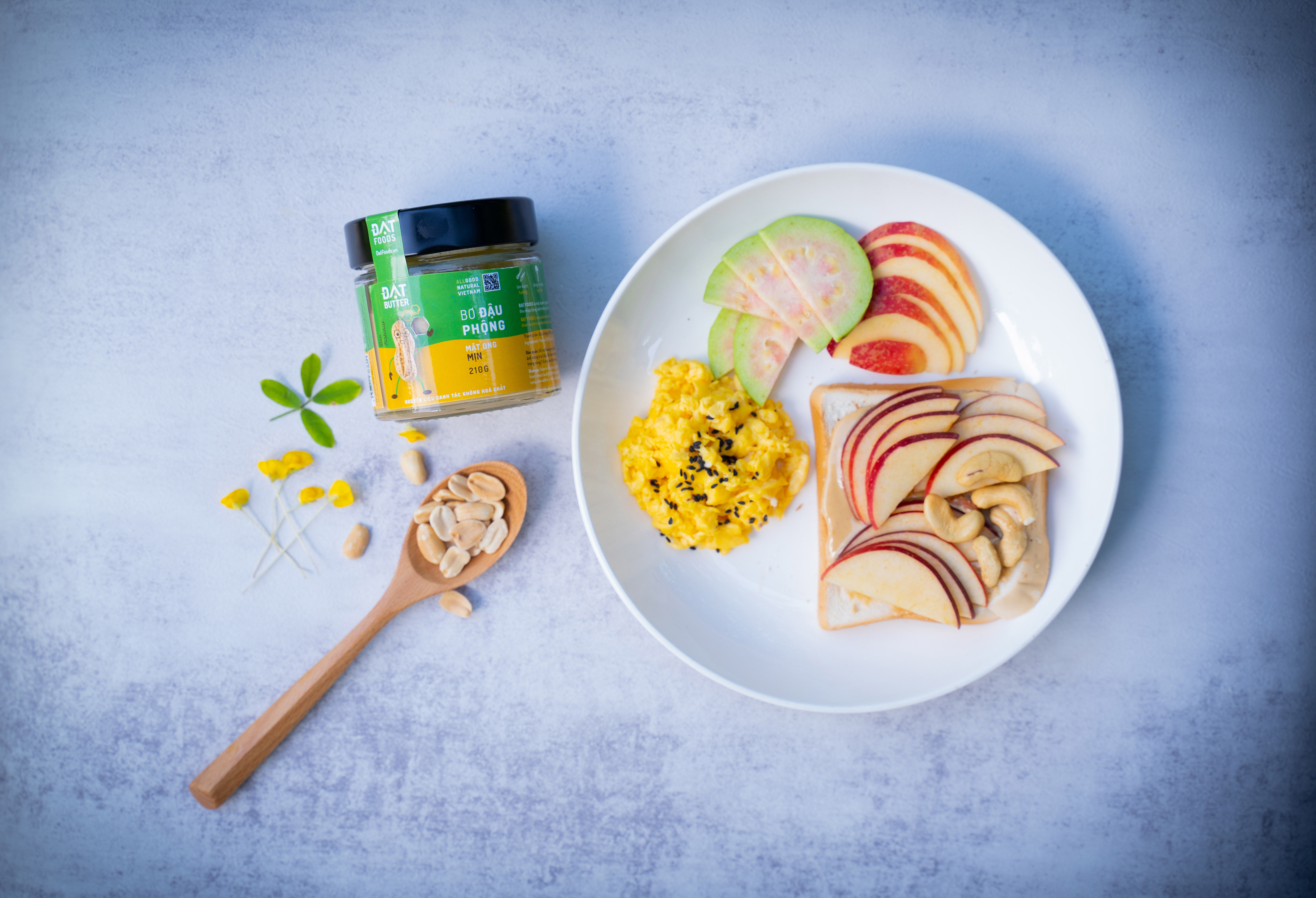 Bơ Đậu Phộng Nguyên Chất Có Hạt Đạt Butter
