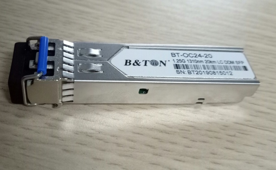 Modul quang 2 sợi LC 20km 1.25G BTON BT-OC24-20 Hàng Nhập Khẩu
