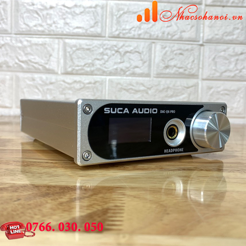 Giải Mã DAC Q6 Pro - Bản Nâng Cấp Mạnh Mẽ Của DAC Q6 Giải Mã 32bit/768Khz -DSD512- Hàng Chính Hãng