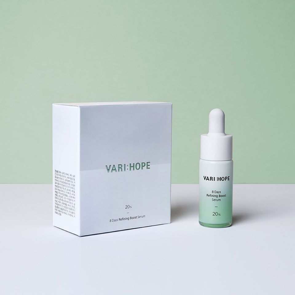 Tinh Chất Làm Sạch, Căng Bóng Da Varihope 8 Days AHA BHA PHA Refining Boost Serum 20%