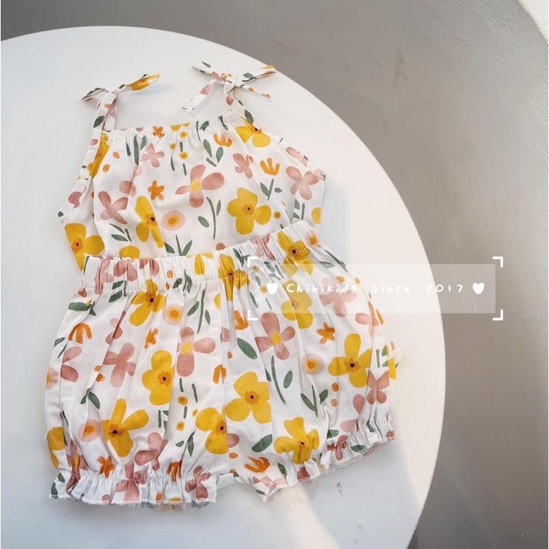 SET 2 BỘ ĐÙI BÉ GÁI 2S HOA QUẢ CHO BÉ GÁI
