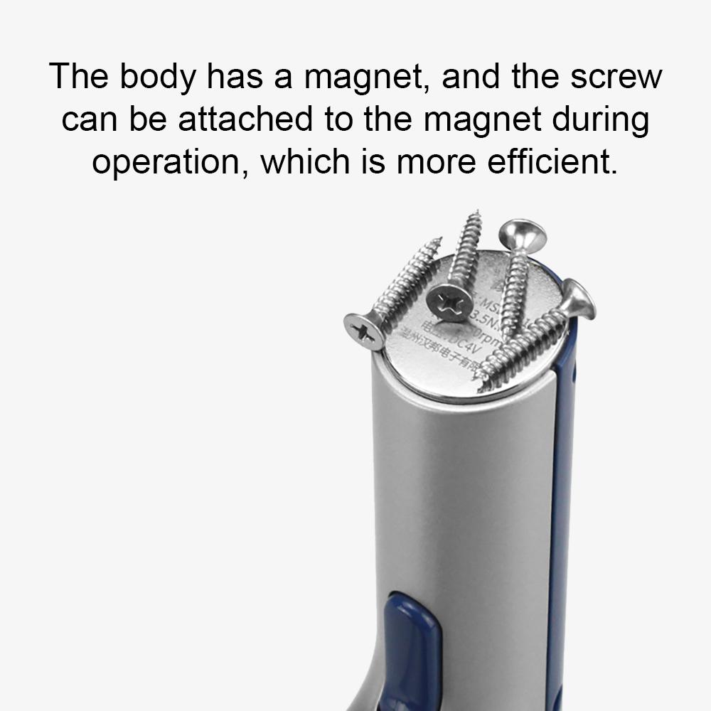 Mini Rechargeable Electric Screwdriver Kit Portable Cordless Screwdriver Powerful Home-use Handheld Electric Screwdriver Set