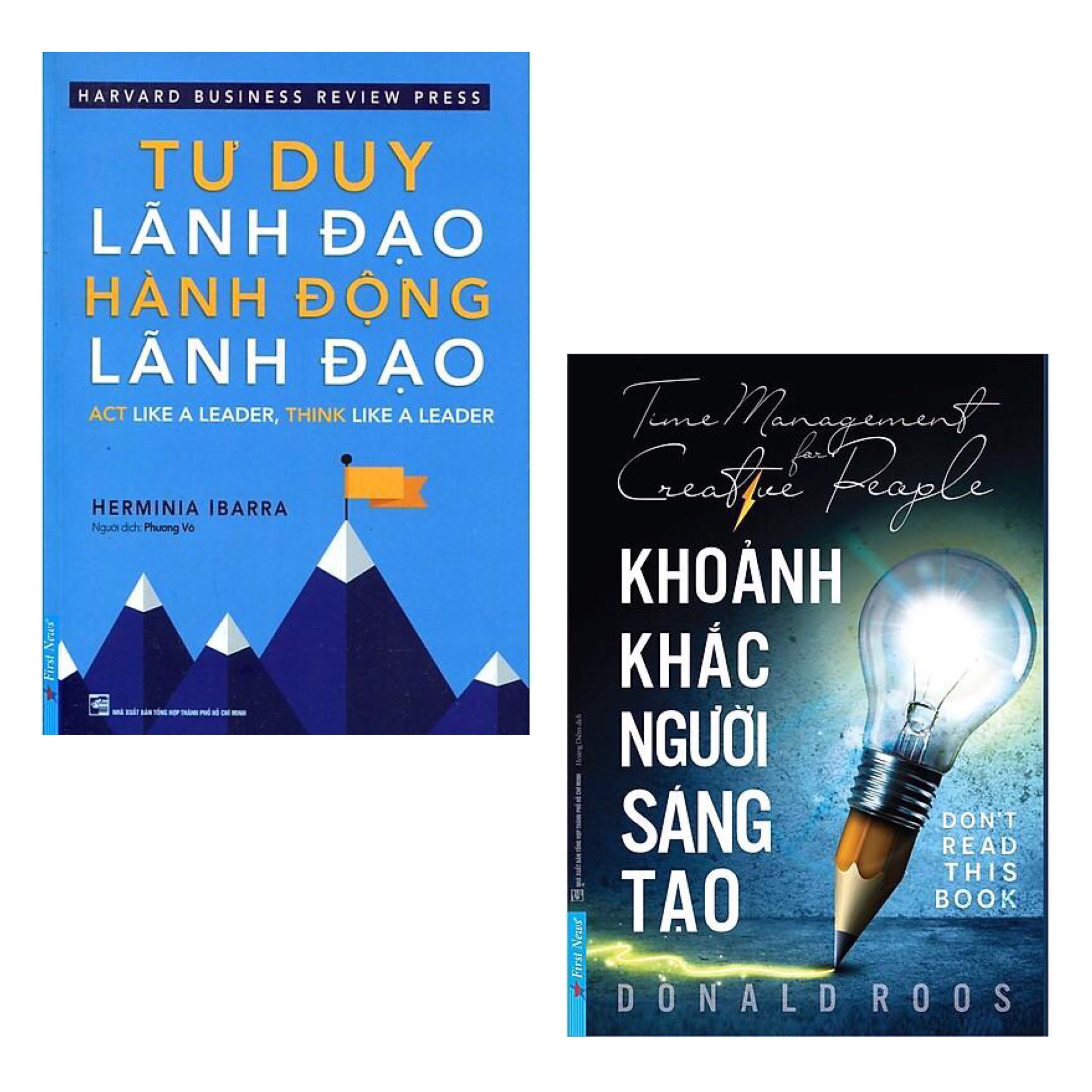 Combo Sách Kỹ Năng Cần Có Trong Công Việc: Khoảnh Khắc Người Sáng Tạo + Tư Duy Lãnh Đạo - Hành Động Lãnh Đạo