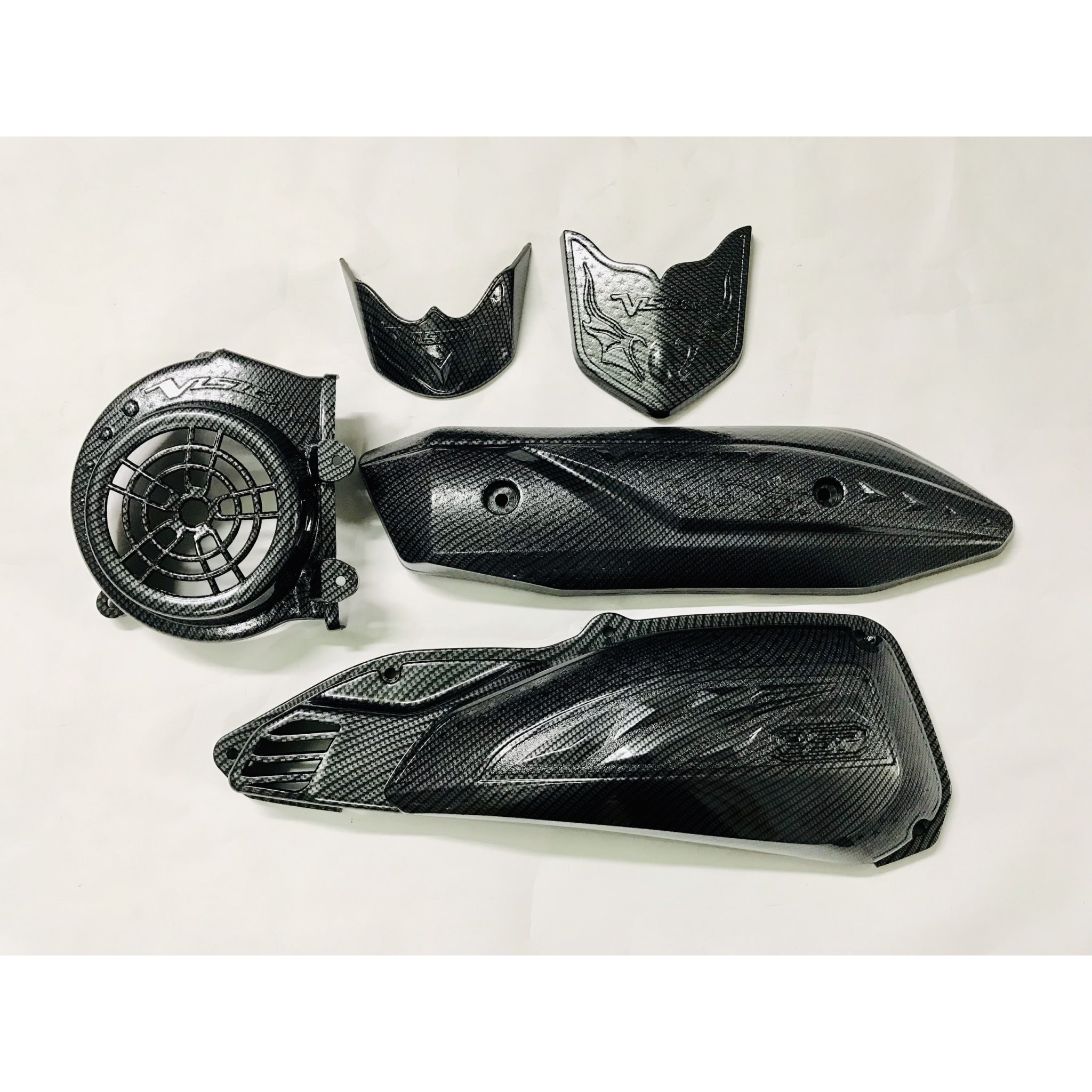 Vision 2015 - 2019 Full Bộ ốp Carbon Combo