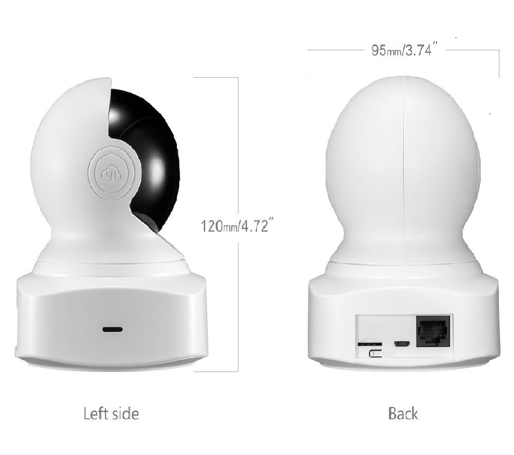 Camera IP Xiaomi Yi Dome H19 Security 360 Độ Có Hồng Ngoại - Hàng Chính Hãng