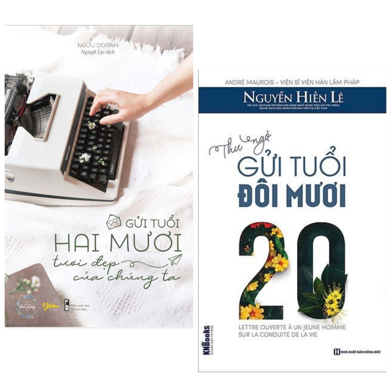 Combo Sách Kỹ Năng Sống Dành Cho Tuổi Trẻ: Gửi Tuổi Hai Mươi Tươi Đẹp Của Chúng Ta +  Thư Ngỏ Gửi Tuổi Đôi Mươi (Top Sách Bán Chạy Nhất / Tặng Kèm Postcard Greenlife)