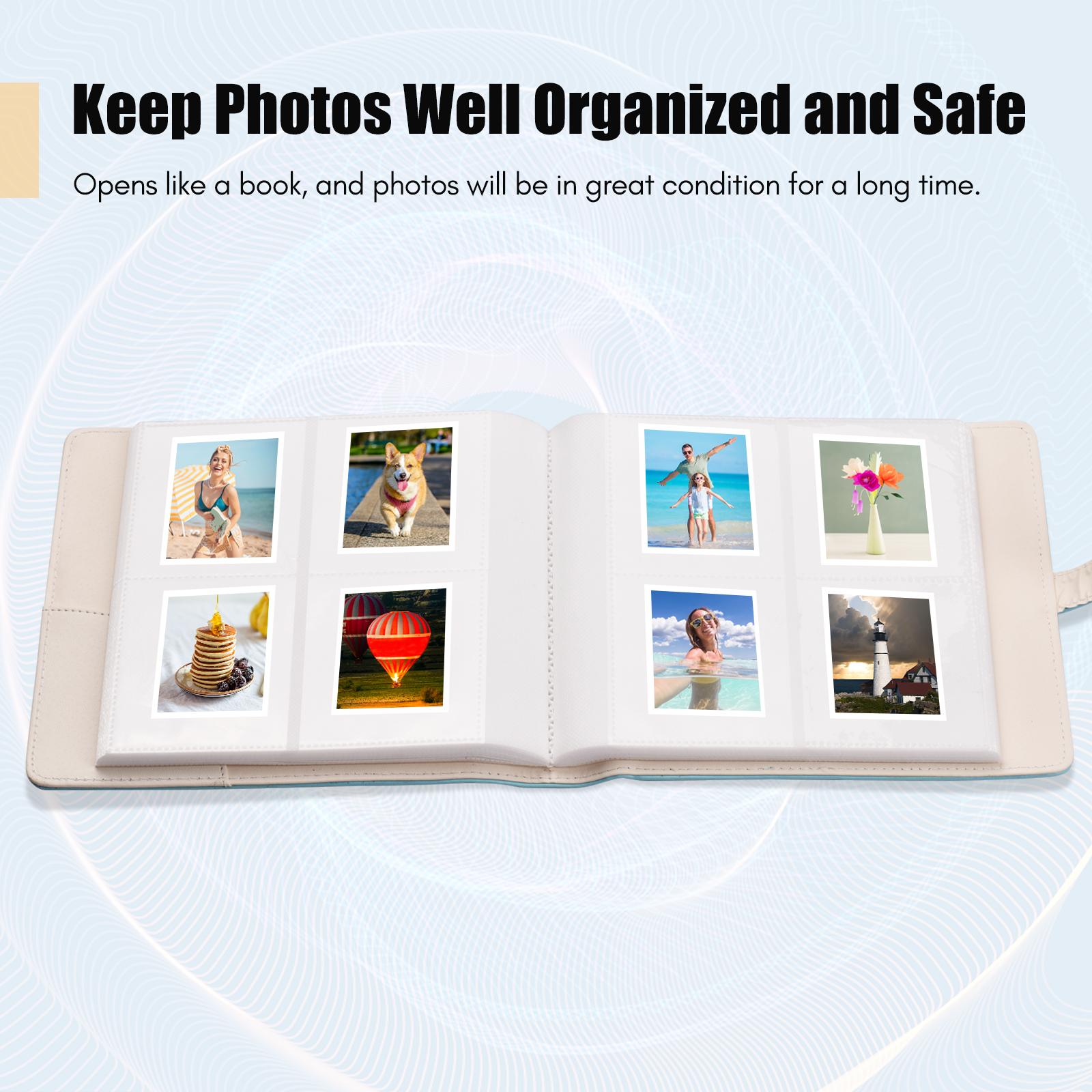 256 Pockets Polaroid Photo Album Replacement for Fujifilm Instax Mini 11 90 70 9 8+ 8 LiPlay