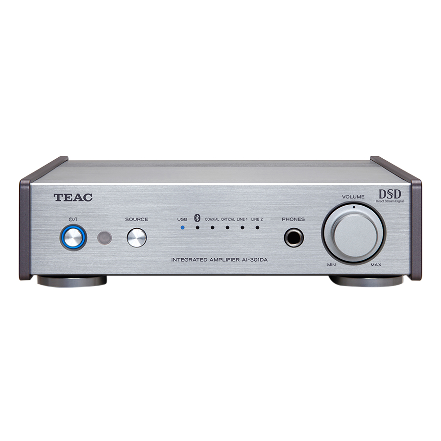 Amply TEAC AI-301DA 38W - Bạc - Hàng Chính Hãng