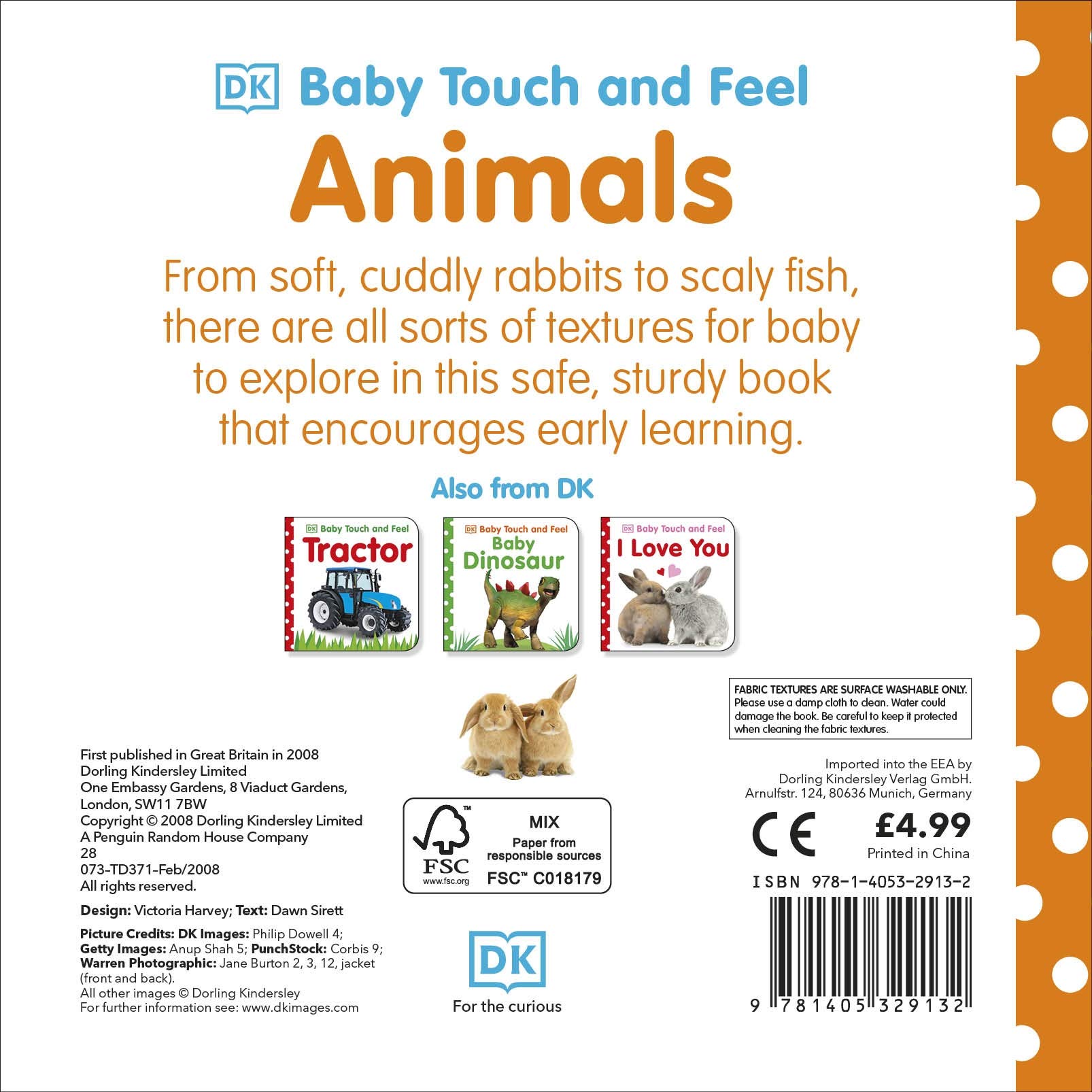 Baby Touch And Feel Animals