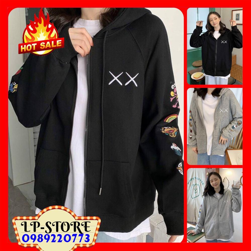 Áo Hoodie - Áo Khoác Nỉ Nam Nữ Unisex XX 2 Màu