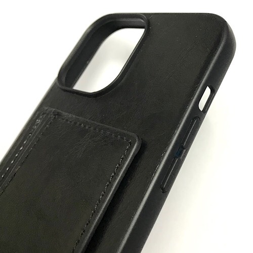 Ốp lưng cho iPhone 13 Pro Max hiệu KSTDESIGN leather card đế dựng (2 trong 1) - Hàng nhập khẩu
