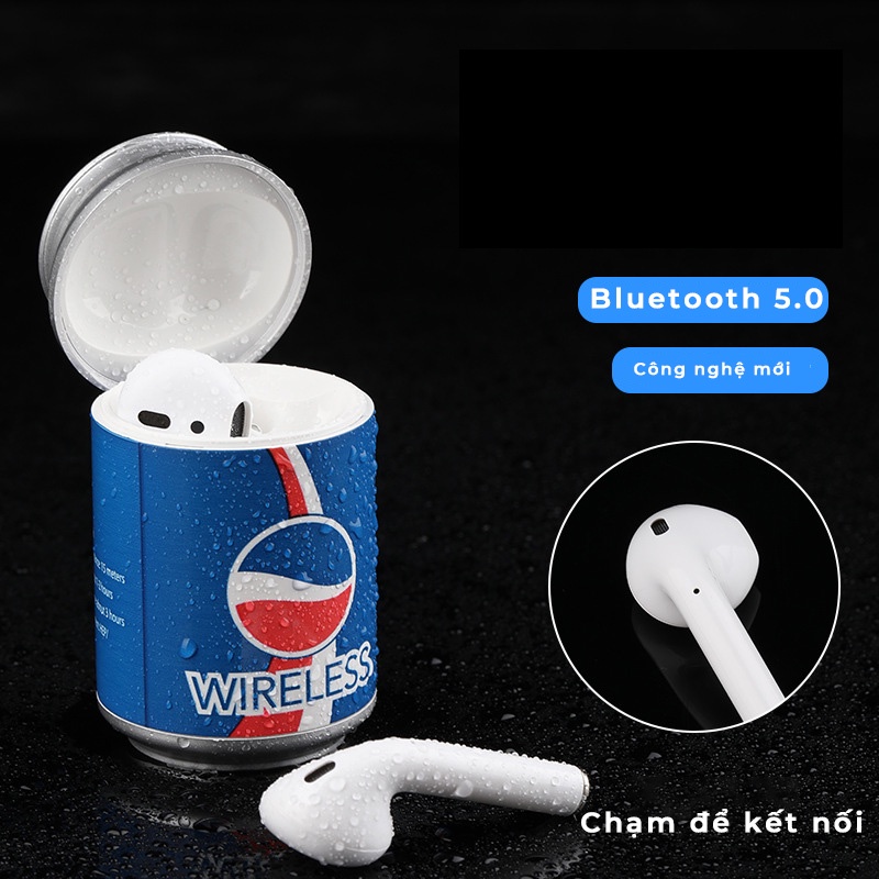 Tai nghe không dây Bluetooth Wireless -  Bluetooth 5.0 - Công nghệ mới chạm để kết nối -Thiết kế độc đáo Stype của bạn