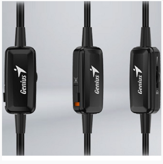 Tai nghe Genius HS-220U (cổng USB) - Hàng Chính Hãng