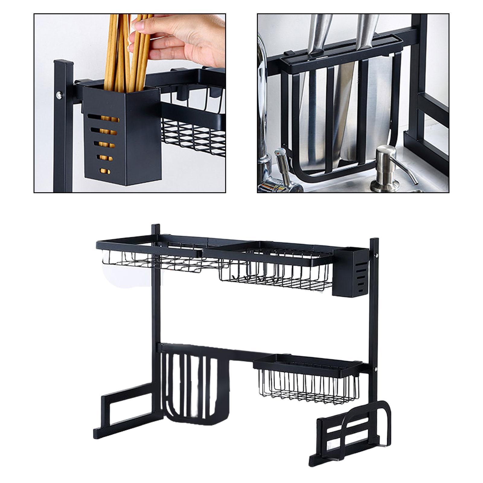 Multifunctional Over Sink Bowl Organiser Kitchen Drainer Storage Holder