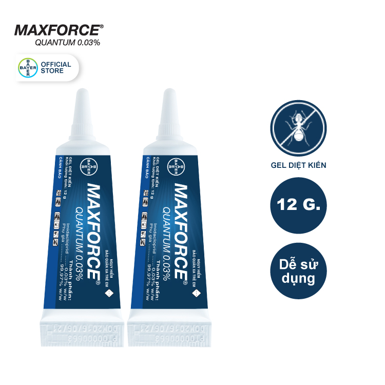 [Combo 2 Sản Phẩm] Gel Diệt Kiến Maxforce Quantum Chính Hãng