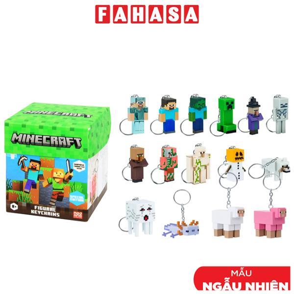 Móc Khóa Nhân Vật Minecraft Phiên Bản Đặc Biệt - Mojang Studios MC8007M (Mẫu Sản Phẩm Bên Trong Là Ngẫu Nhiên)