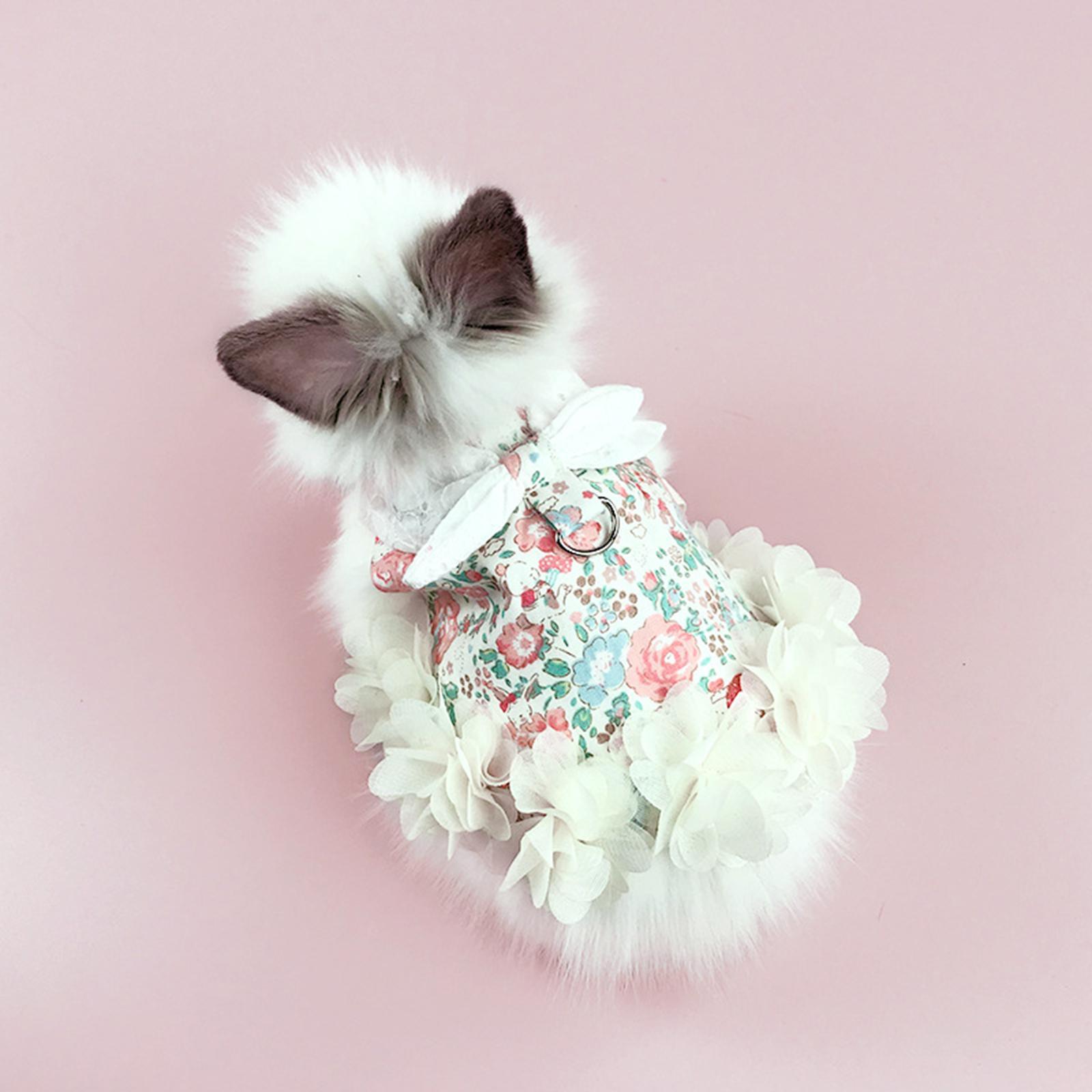 Small Animal Rabbit Vest Harness and Leash Set for Rabbit Guinea Pig Chinchilla Squirrel Clothes Outdoor Walking Pet Supplies