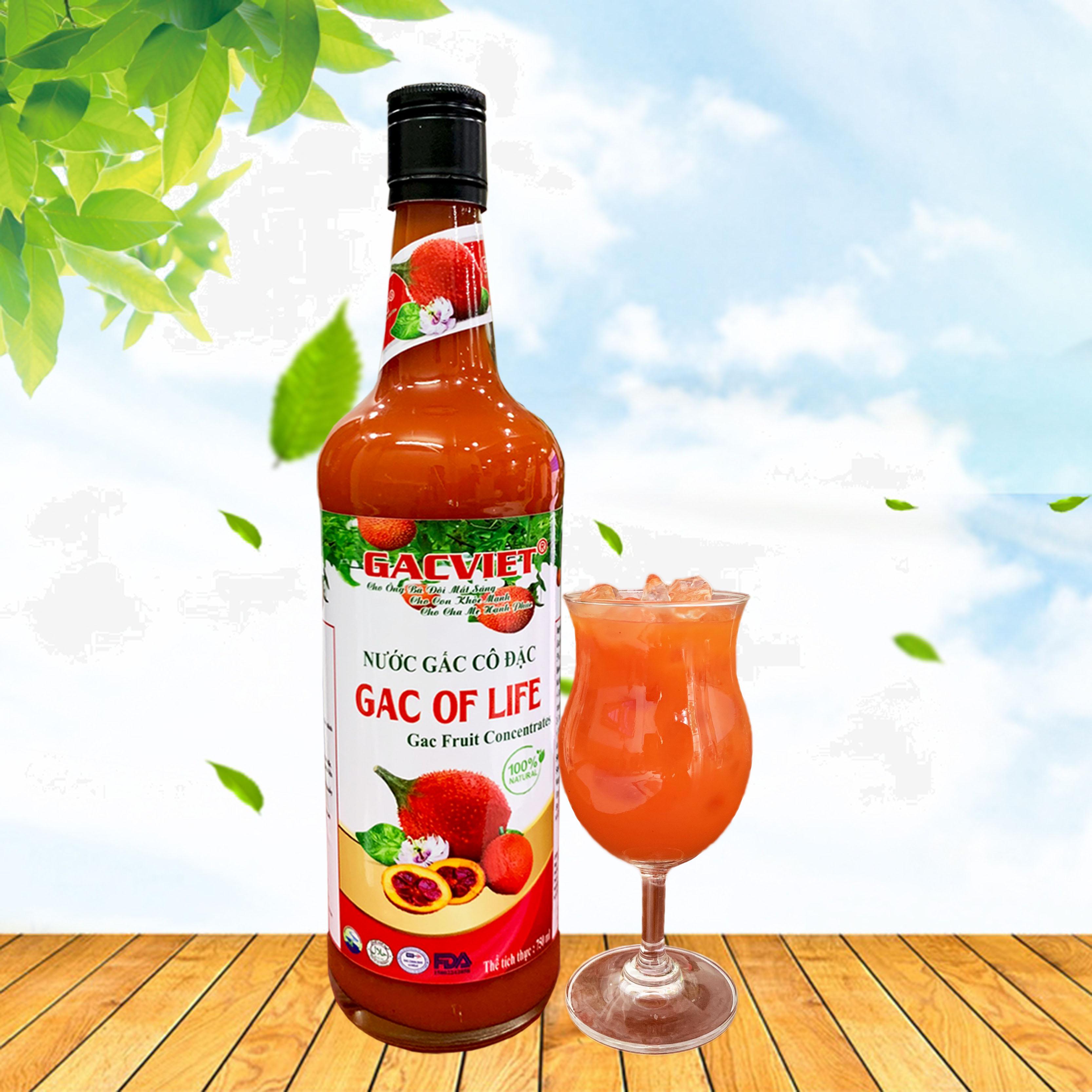 NƯỚC GẤC OF LIFE GAVI LOẠI 1 CHAI