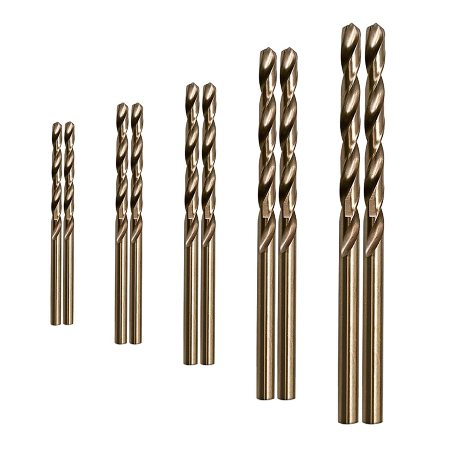 10x Twist Drill Bit Drill Drilling Tool Drill Bit Metal