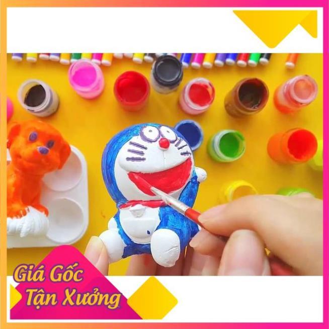 Tượng Thạch Cao Cho Bé Nhiều Hình Size 9-11cm Tặng Kèm 8 Màu Và 1 Cọ (Bộ 10 Tượng) FREESHIP  TP'S