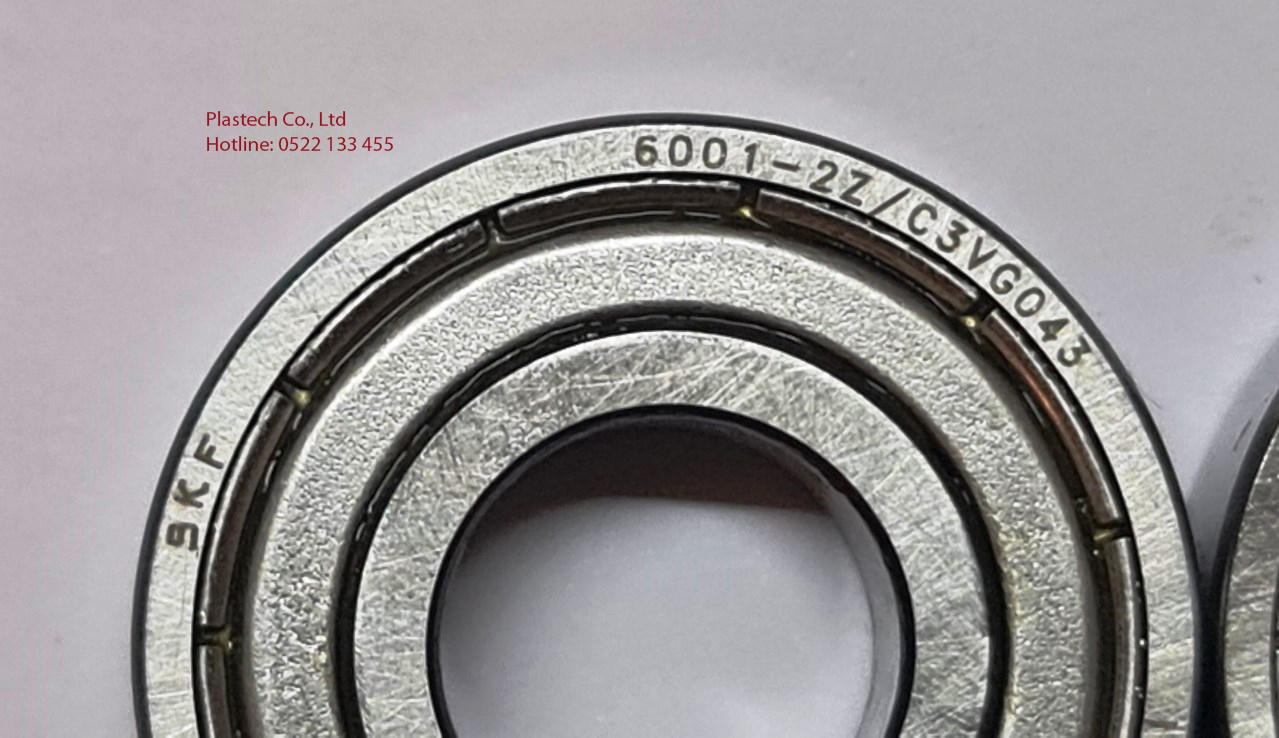 Vòng bi bạc đạn SKF6001 2Z C3 - Hàng chính hãng - Thích hợp cho các loại máy dệt PP