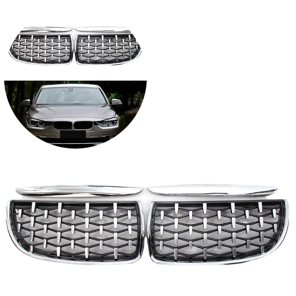 Kidney Grille Grill Replace for E90     335i Electroplate