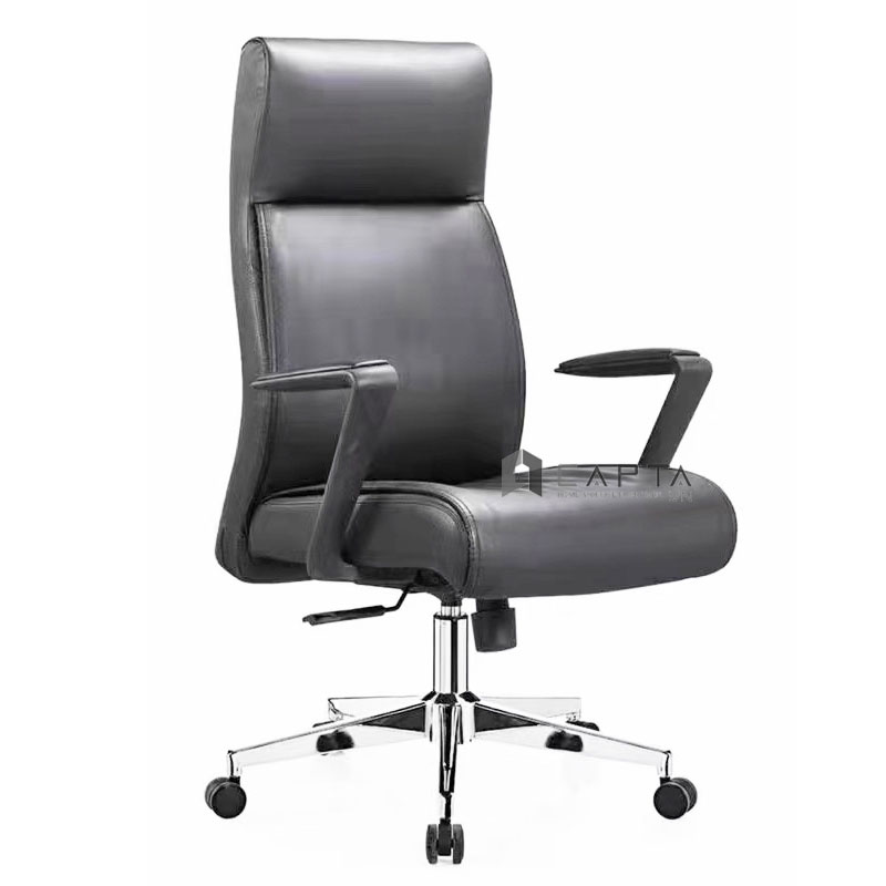 Ghế giám đốc nệm PU ngả lưng CM4496-P Nội thất Capta Ghế làm việc tại nhà lưng cao chân xoay hiện đại Director Office Chair