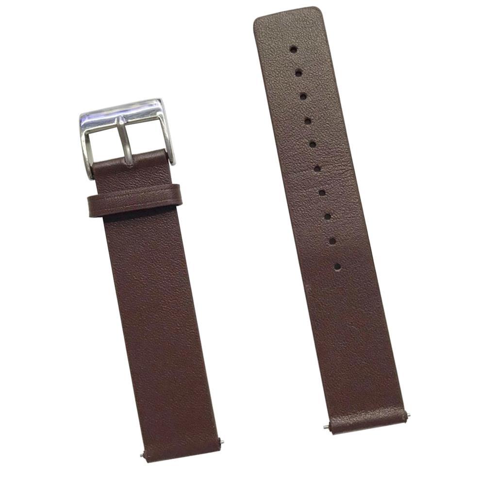 20mm Replacement Leather Watchband Strap for Samsung Gear S2